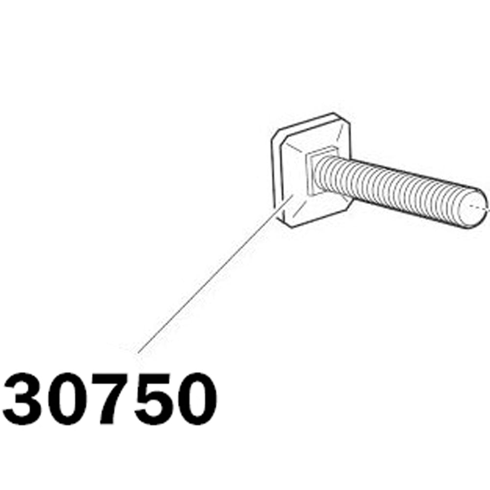 Thule 951 Raingutter Foot Screw M8 x 51mm