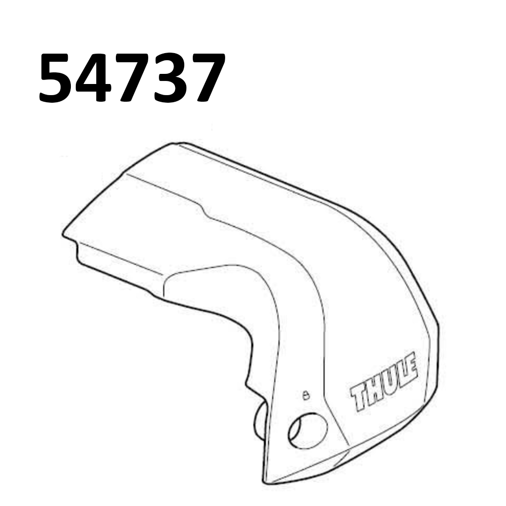 Thule 7207 Edge Fixpoint Front Cover Right (54737)