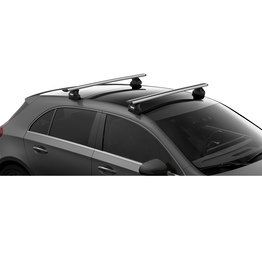 Thule WingBar Evo on Car