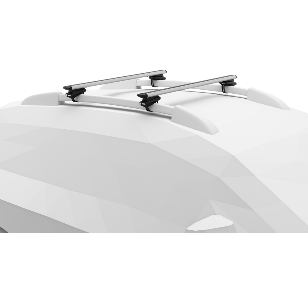 Thule WingBar Evo on Car