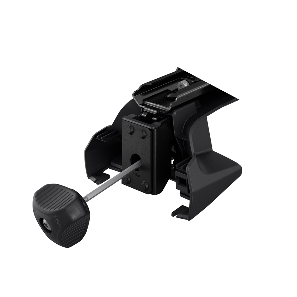 Thule WingBar Edge Black Close up of Torque Key