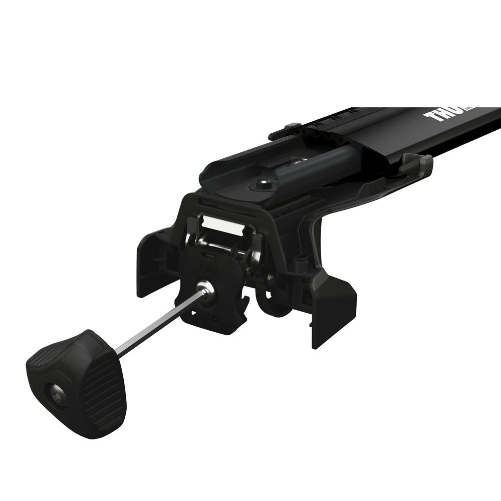 Thule WingBar Edge Black Close up of Torque Key