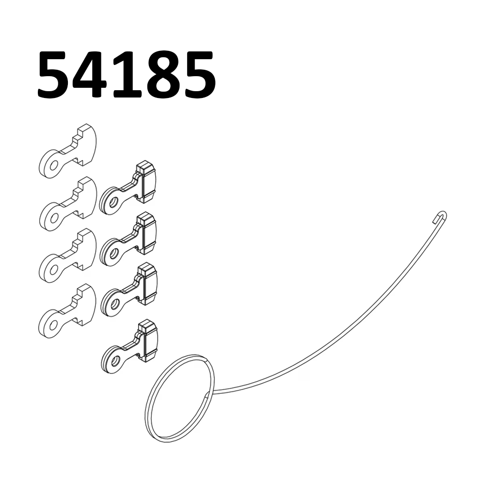 THULE Epos 979 Rubber Spring Kit (54185)