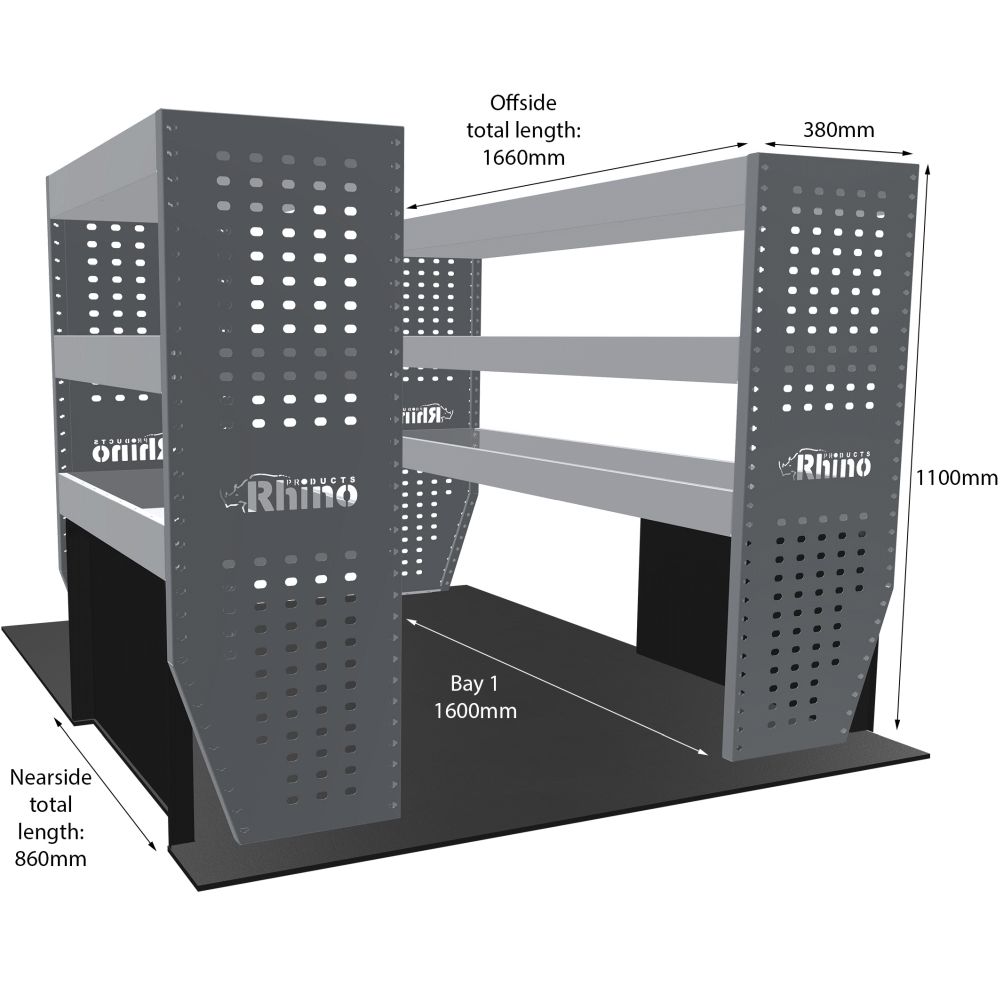 Rhino Van Racking Peugeot Expert 2016-