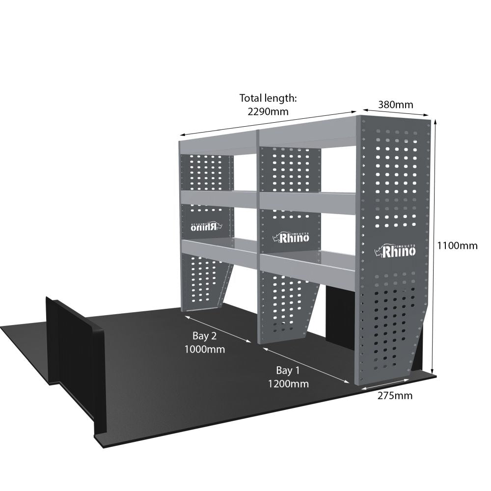 Rhino Van Racking Fiat Scudo 2022-