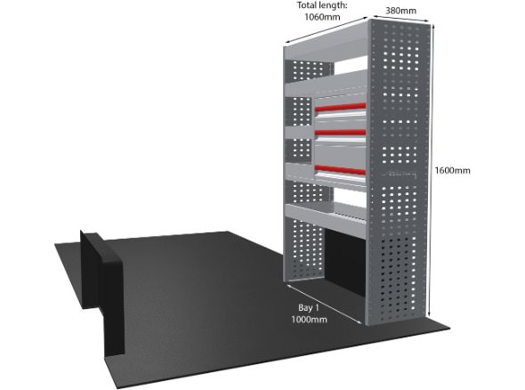 Rhino Van Racking Citroen Relay 2006-