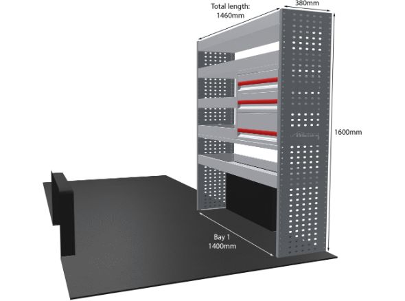 Rhino Van Racking Citroen Relay 2006-