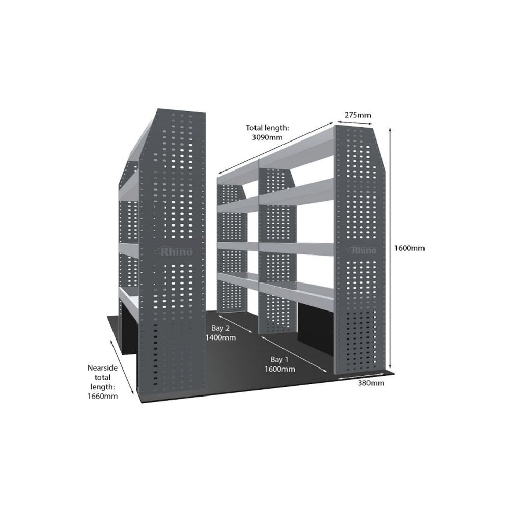 Rhino Van Racking Iveco Daily 2014-