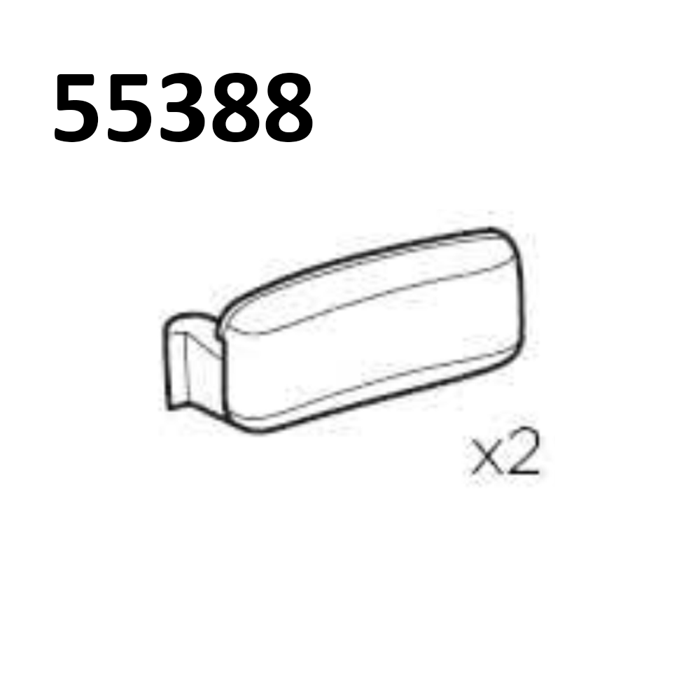 THULE Onto 2 Clips for License Plate Holder (55388)