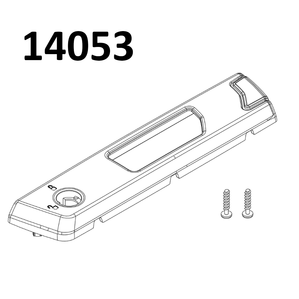 THULE Santu Cover locking cylinder left (14053)