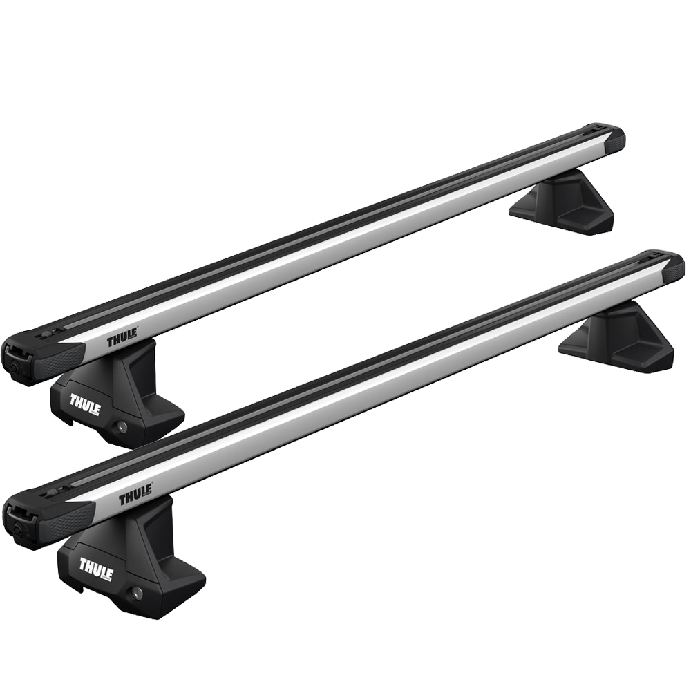 Thule SlideBar Pair on Foot Pack