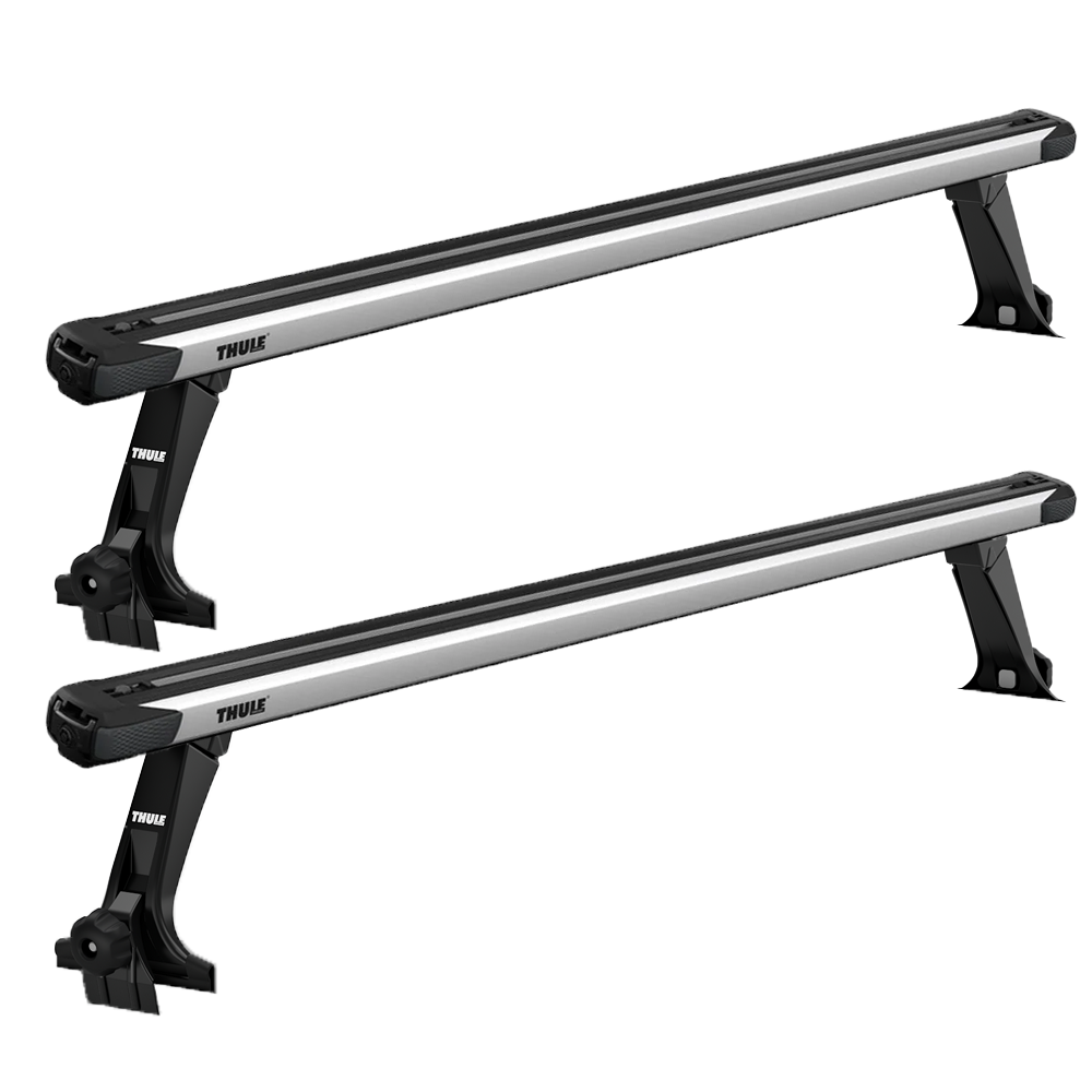 THULE Roof Rack For LAND ROVER Defender 90/110/130 3/5-Door SUV 1983-2019 With Rain Gutters (SLIDEBAR)