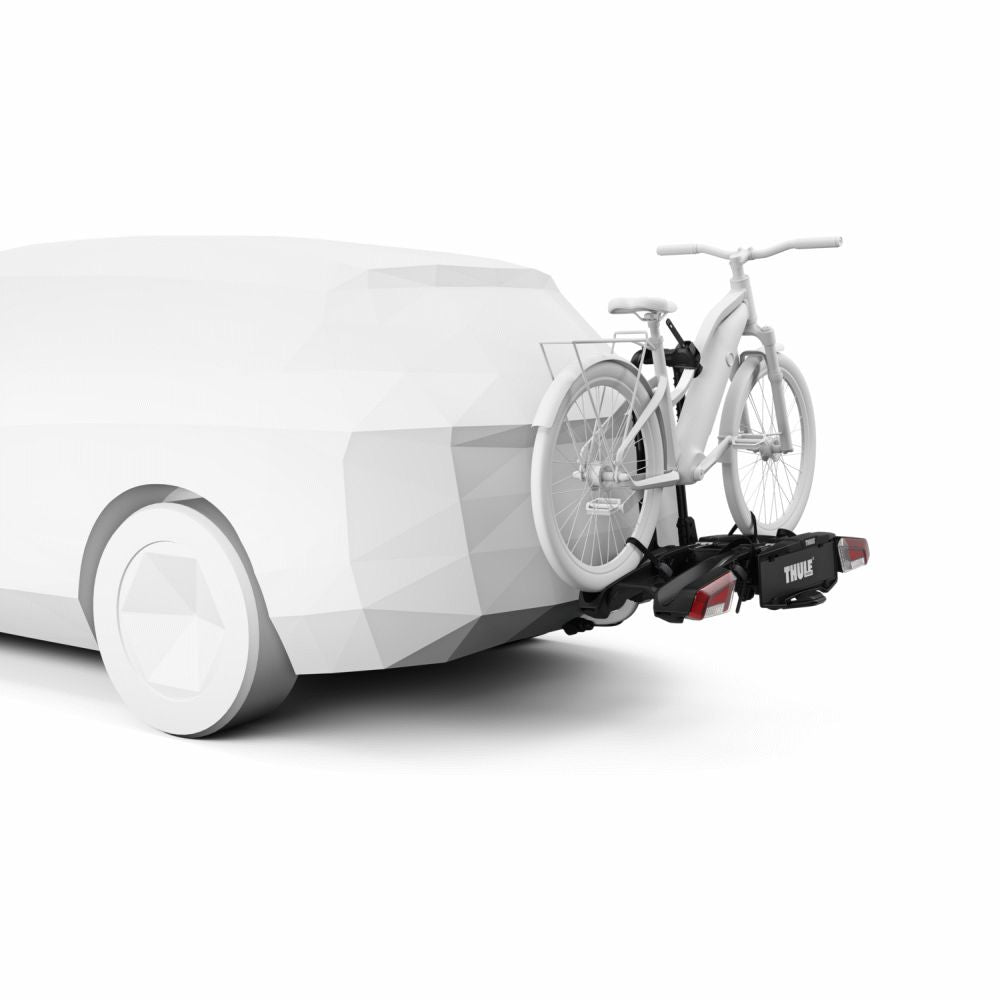 Thule EasyFold 3 (9442) 2 Bike Carrier + Thule Santu Tow Bar Cargo Carrier