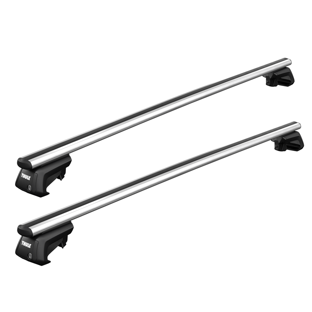 Option H - THULE Roof Rack For DACIA Sandero Stepway 5-Door SUV 2009-2012 With Roof Railing (SmartRack XT)