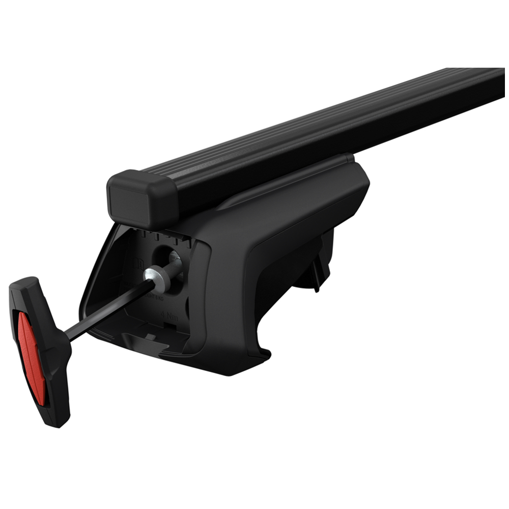 Option H - THULE Roof Rack For INFINITI QX70 5-Door SUV 2013- With Roof Railing (SmartRack XT)