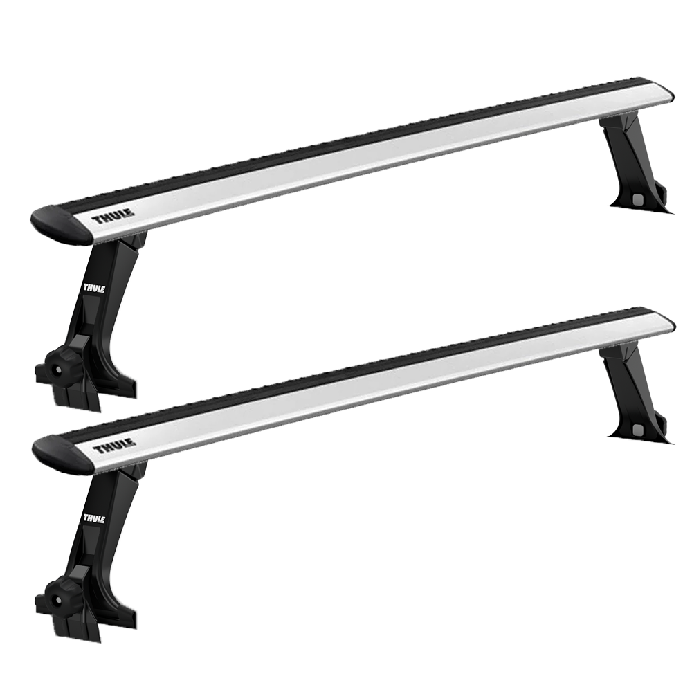 THULE Roof Rack For LAND ROVER Defender 90/110/130 3/5-Door SUV 1983-2019 With Rain Gutters (WINGBAR EVO)
