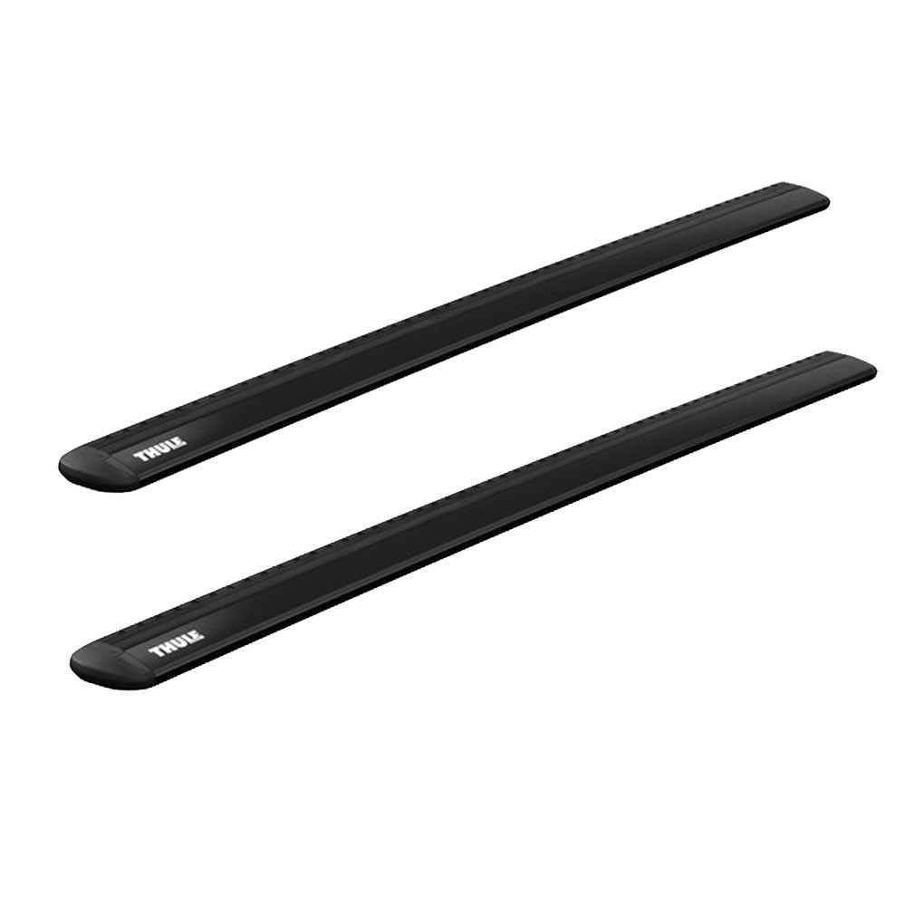 Aero Bars Thule Wingbar 127cm THULE WingBar Evo 127 Black Roof