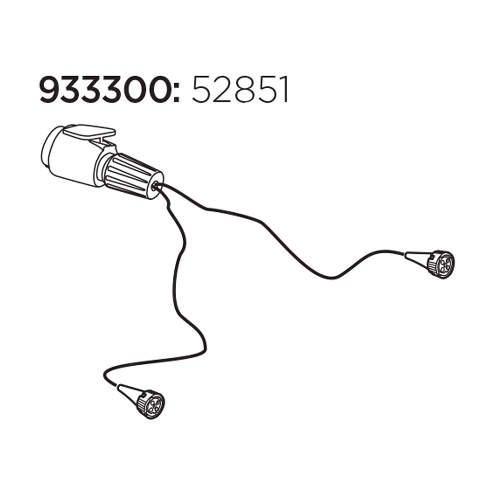 THULE EasyFold 933 Lamp Cable 13p UK (52851)