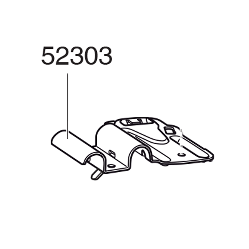 THULE FreeRide 532 Rear Plate (52303)