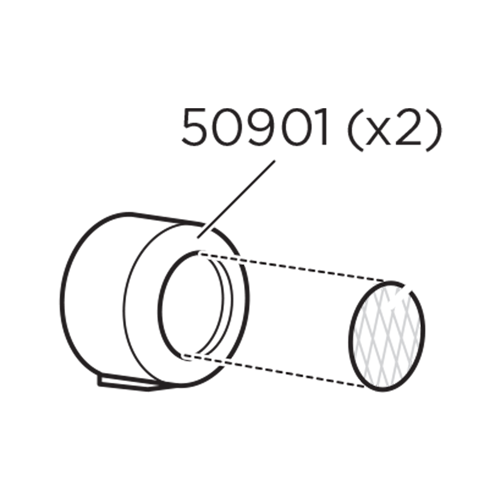 THULE HangOn 970805 Endcap 2 pcs RMS (50901)