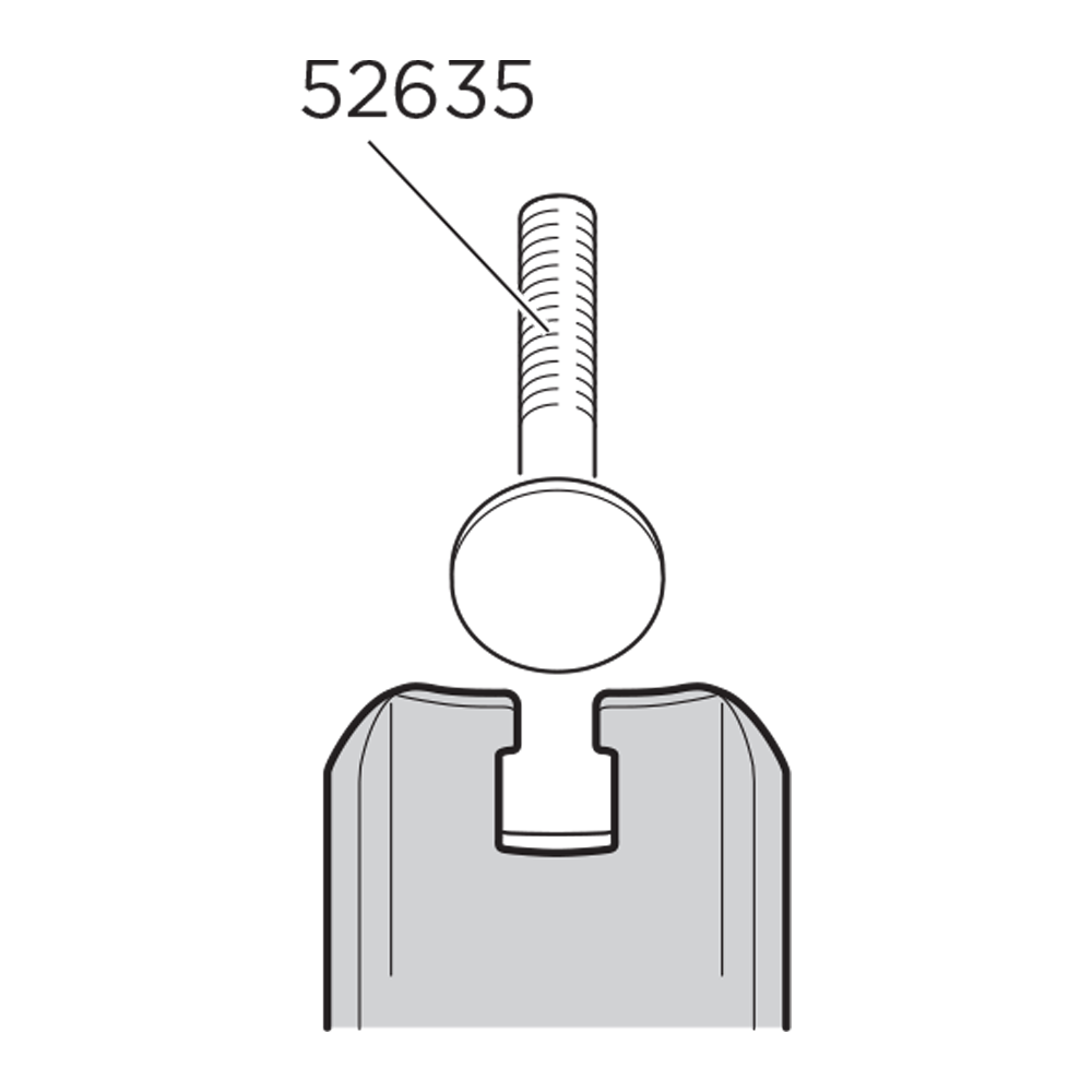 THULE HangOn 970805 bolt M8x65mm 9708 (52635)