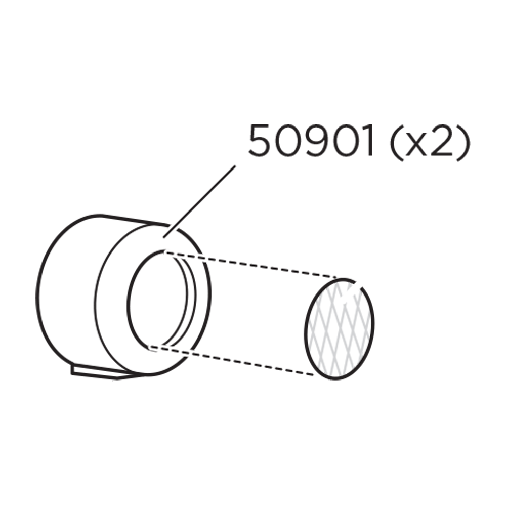 THULE HangOn 974 Endcap 2 pcs RMS (50901)