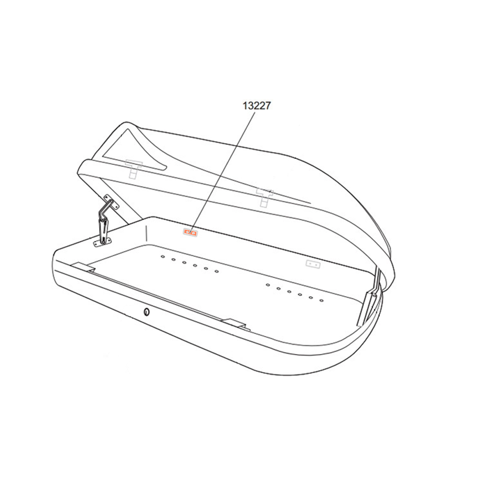 THULE Ocean Alu Hinge 13227