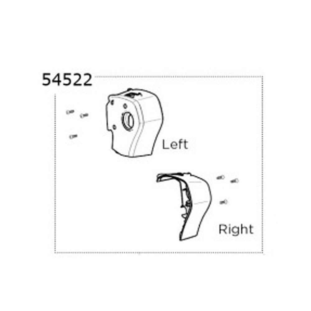 THULE OutWay 994 Upper Covers L + R (54522)