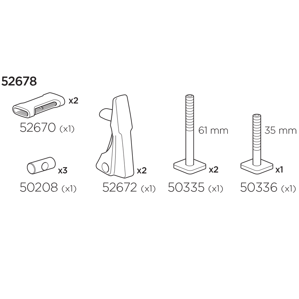 THULE ProRide 598 Assembly Bag (52678)
