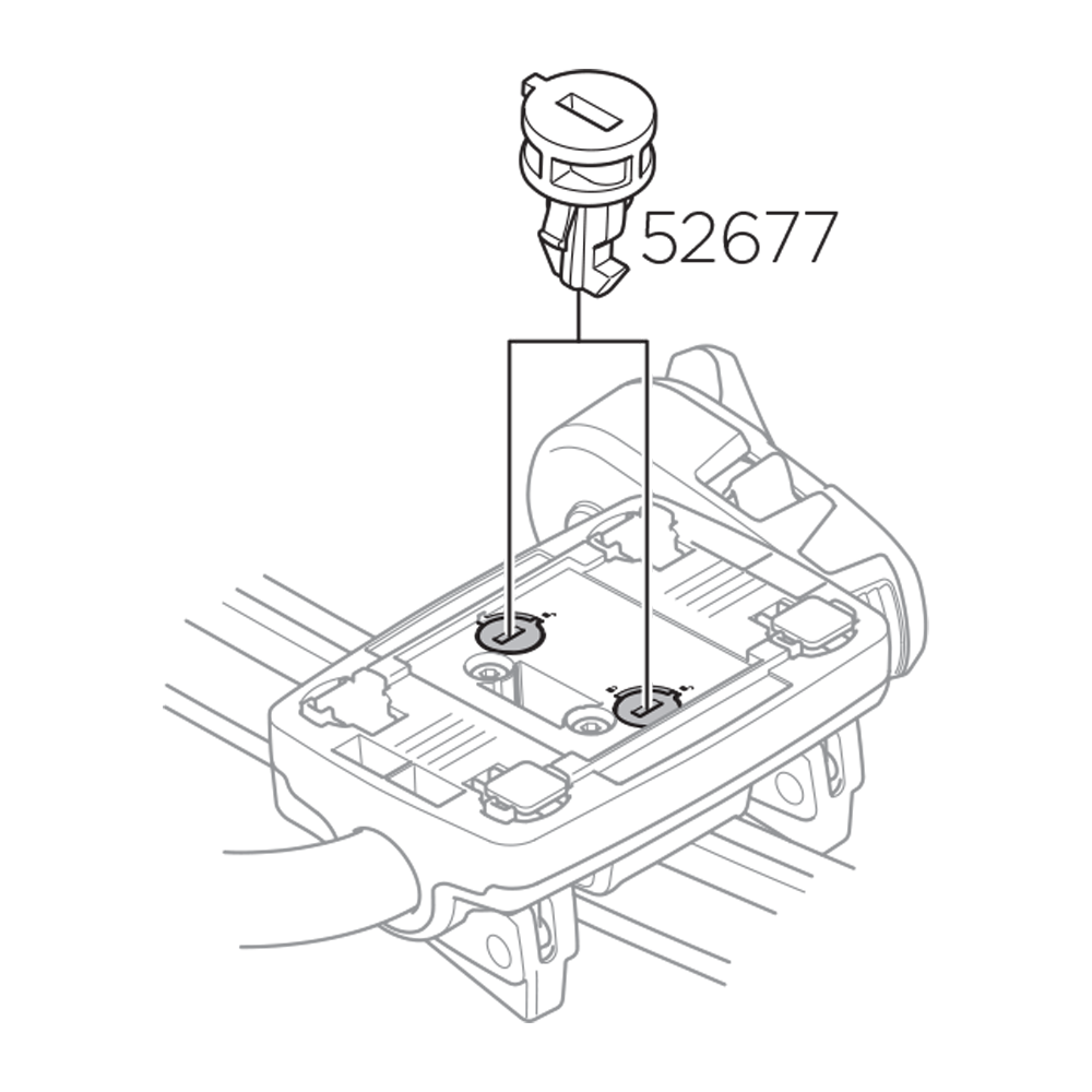 THULE ProRide 598 Fastener (52677)