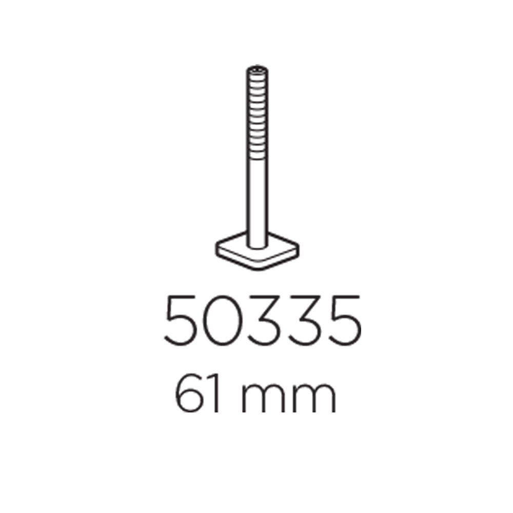 THULE ProRide 598 T-Screw 61 mm (50335)