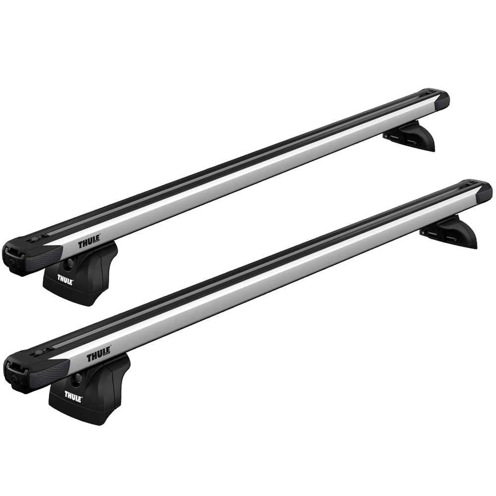 THULE Roof Rack For VOLKSWAGEN Polo (Mk. III) 5-Door Hatchback 1995-2001 with Fixed Points (SLIDEBAR)