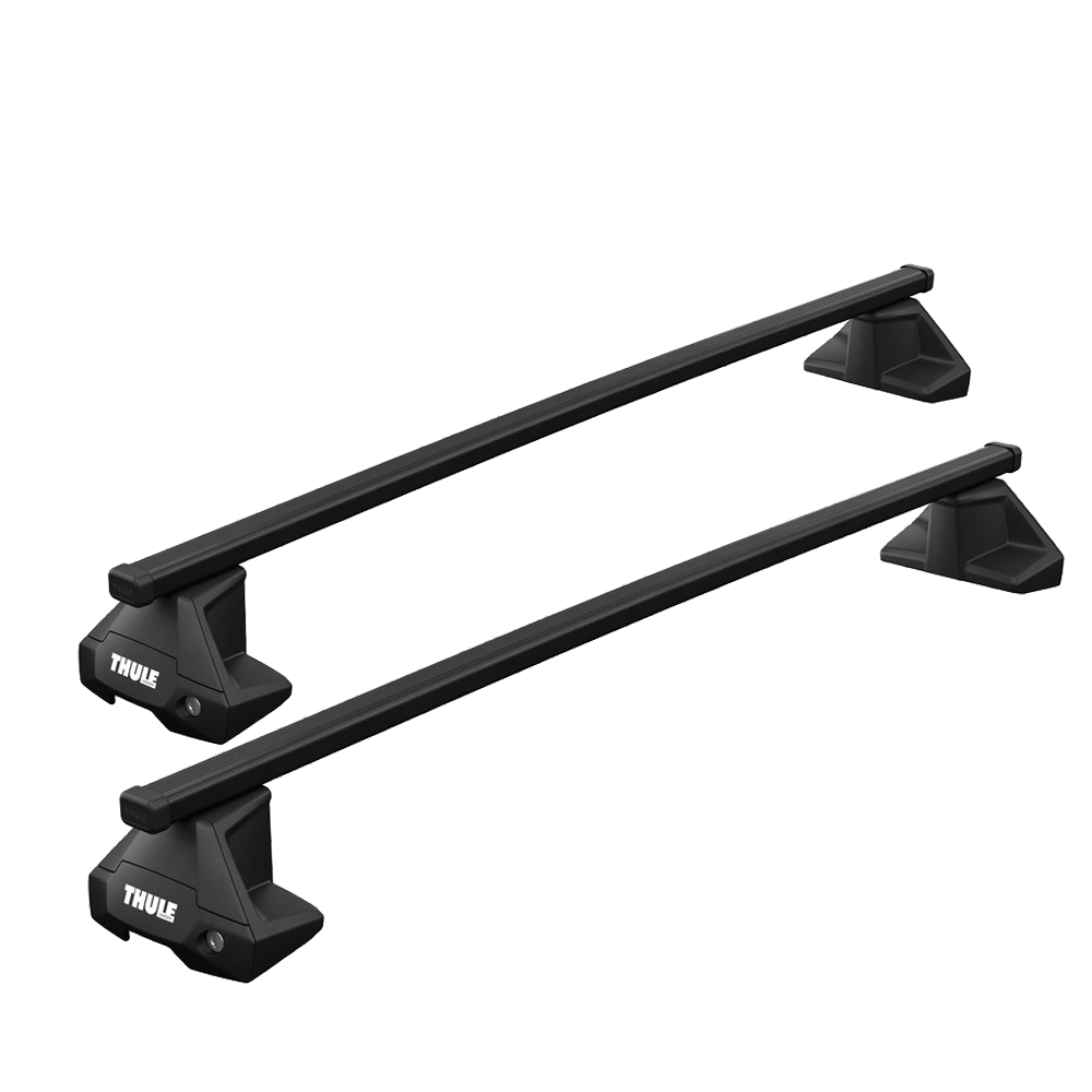 Option A THULE Roof Rack For SKODA Octavia Mk. IV 5 Door Hatchback 2021 With Normal Roof SQUAREBAR