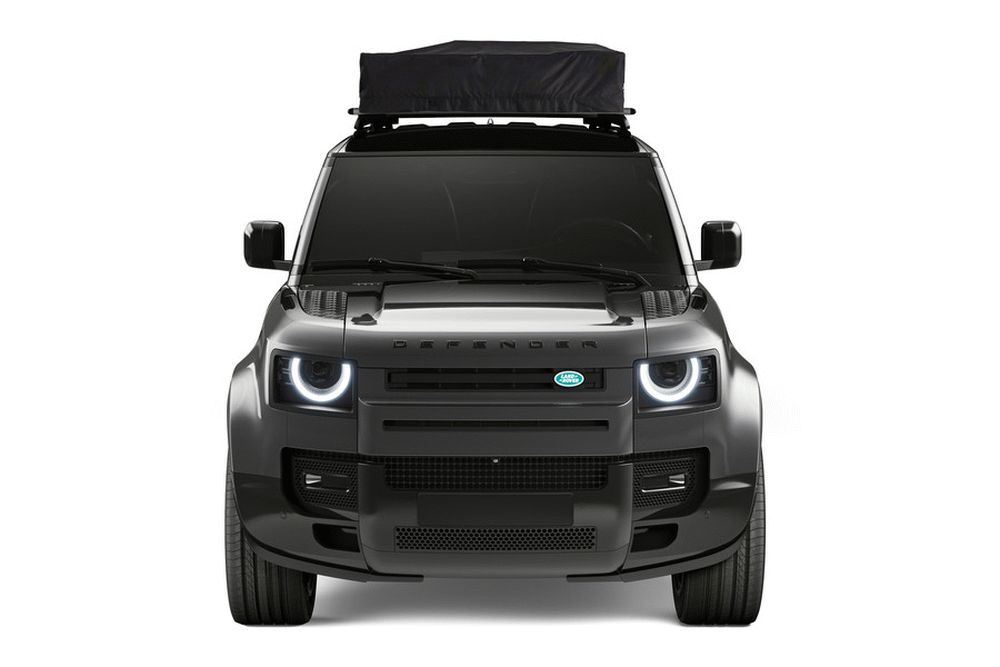 Thule Approach M - 2-3 Person Car Roof Top Tent Fennel Tan compact front view