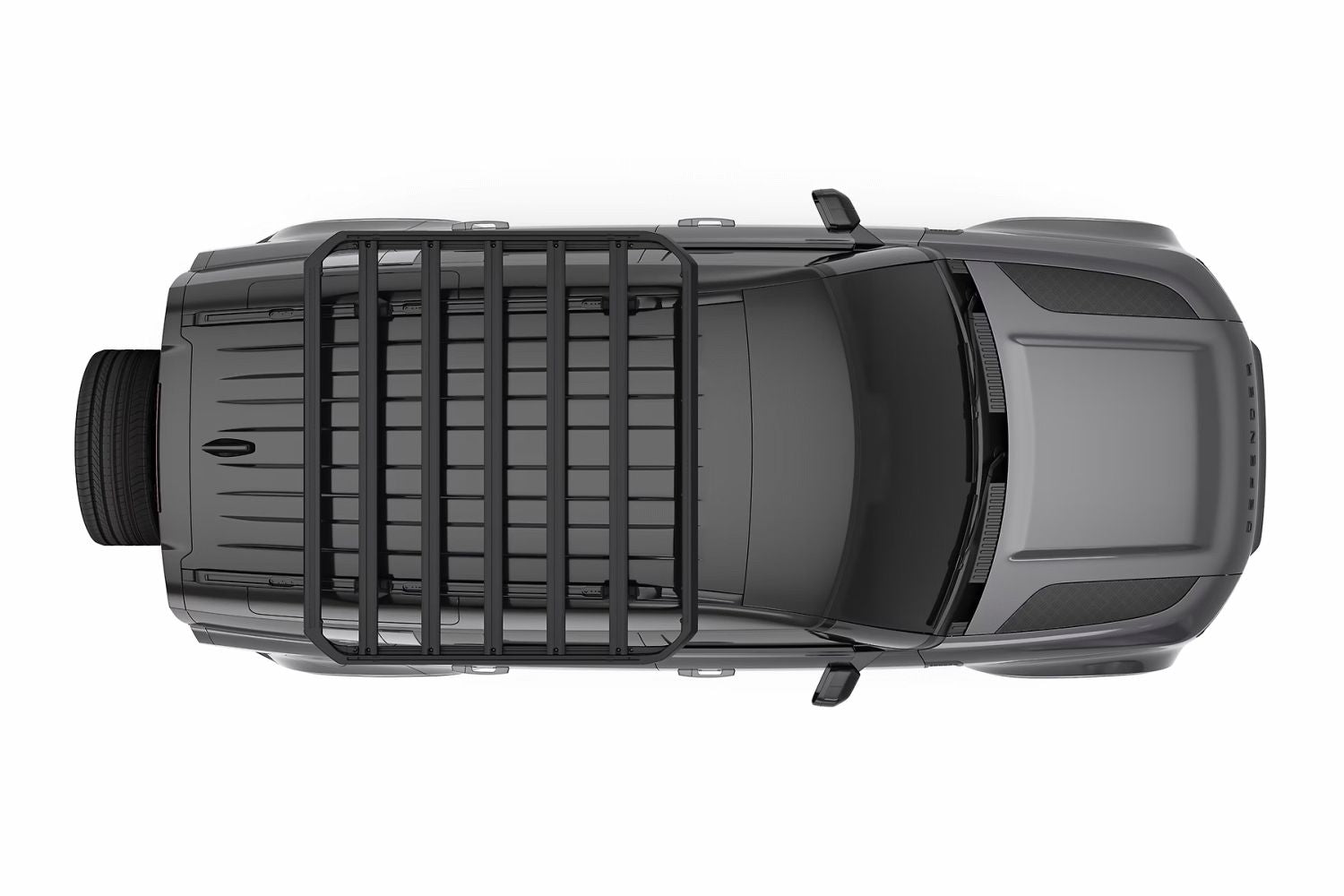 Thule Caprock Roof Platform XL - Birdseye View