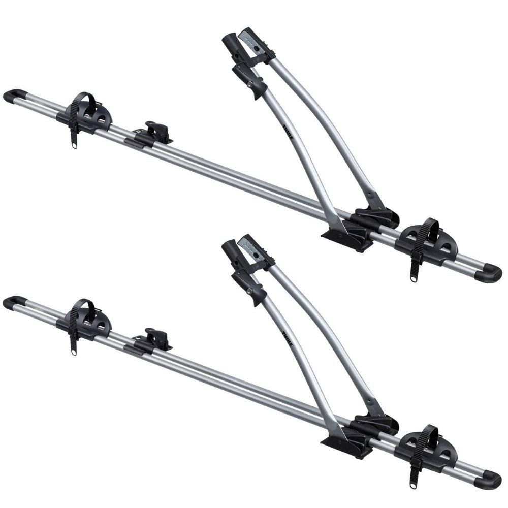 THule FreeRide Twin Pack Roof Top Locking Cycle Racks