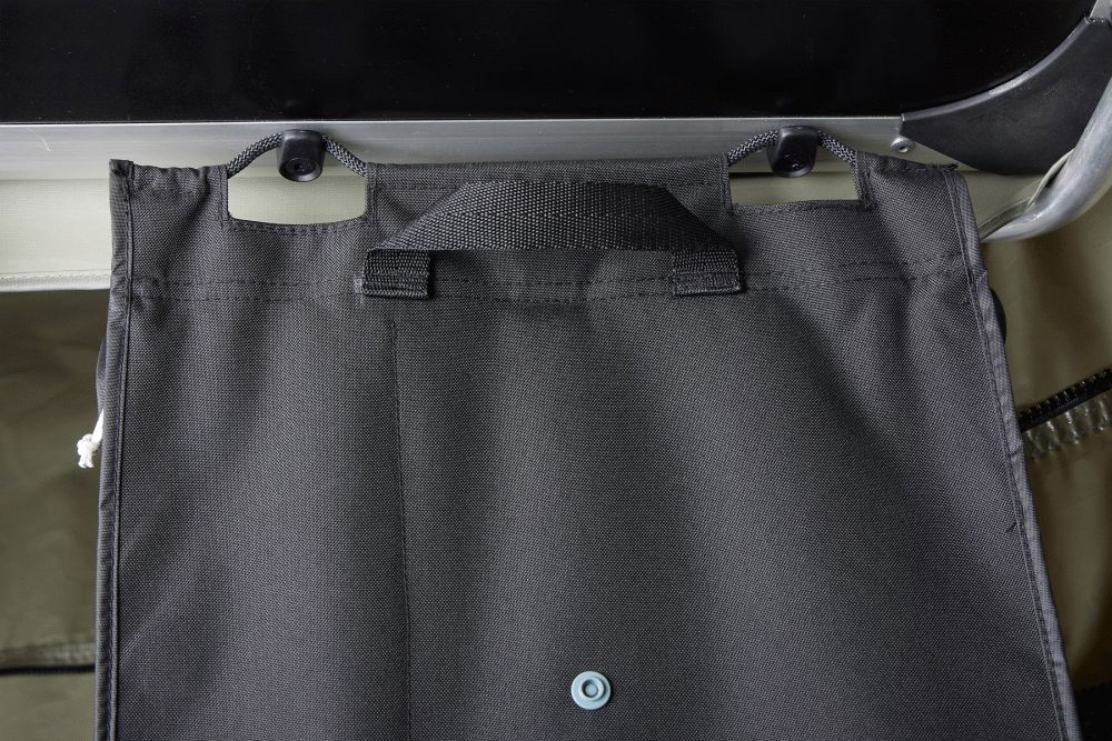 Thule Roof Top Tent Shoe Organiser close up