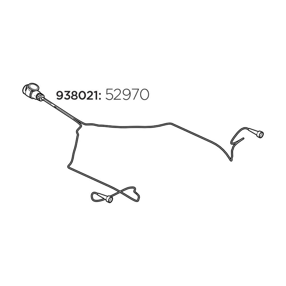 THULE VeloSpace XT 938 Cable Set Midipoint V PU-UK (52970)