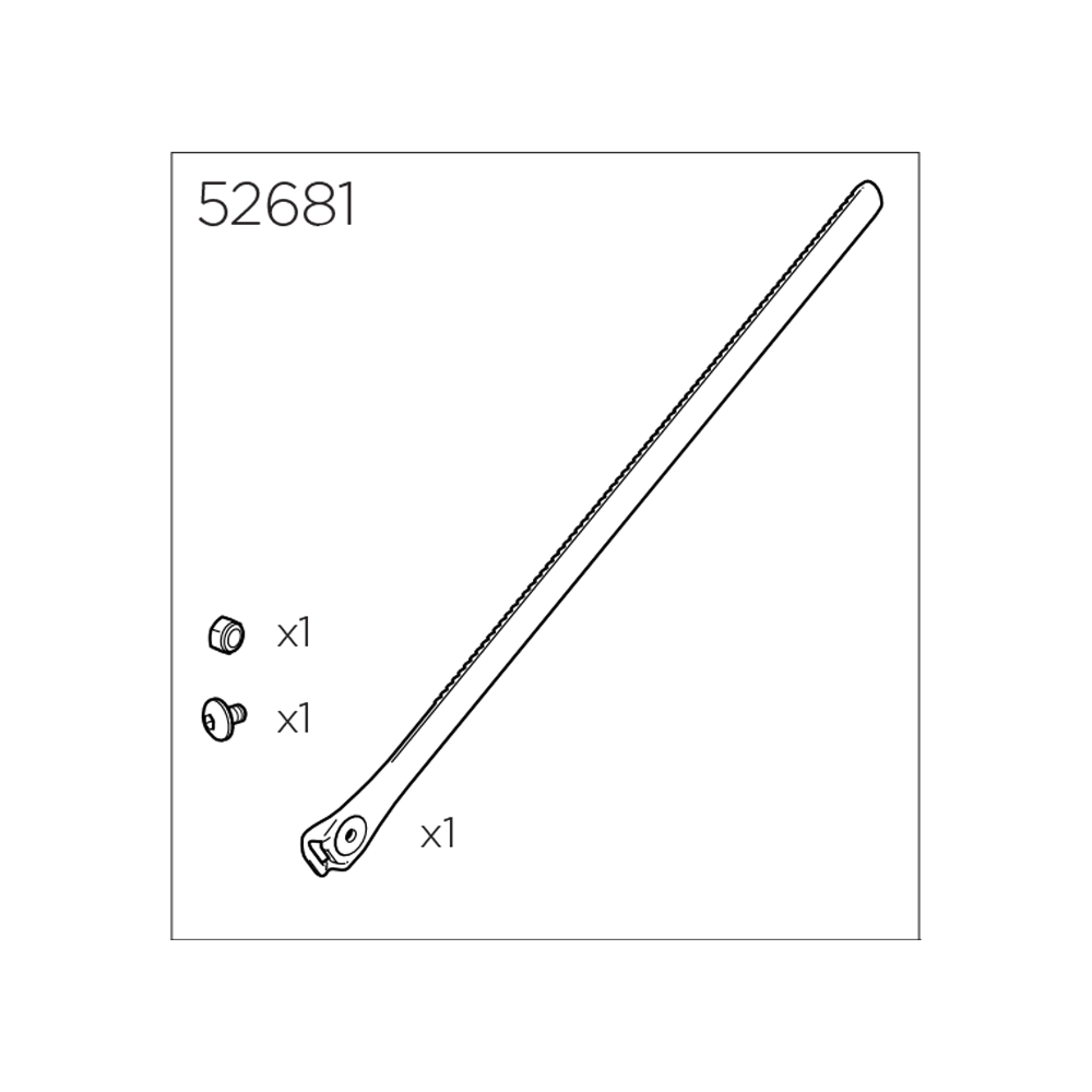 THULE VeloSpace XT 938 Mtg Bag Wheel strap 917/918 (52681)