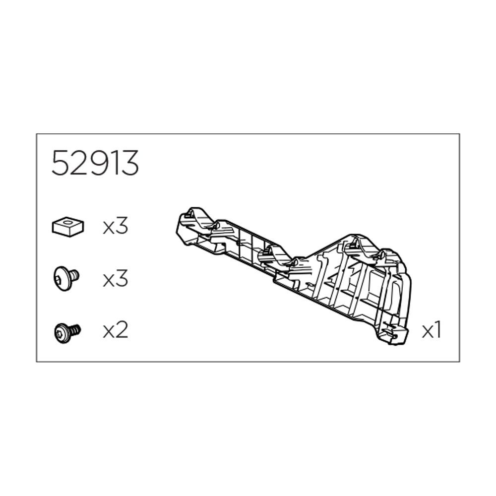 THULE VeloSpace XT 939 Endcap Wheeltray R (52913)