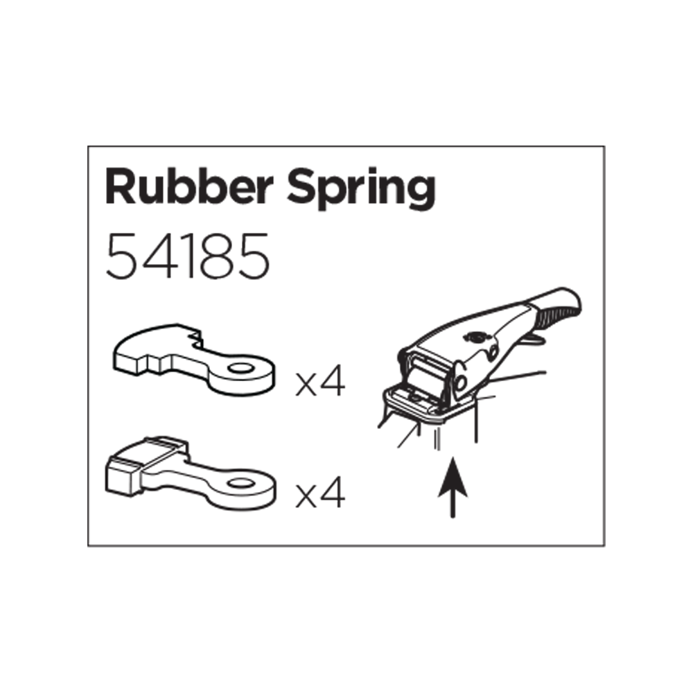 THULE VeloSpace XT 939 Rubber Spring Kit (54185)