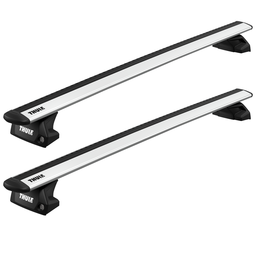 Option B THULE Roof Rack For AUDI Q5 Sportback 5 Door SUV 2021 With Flush Rails WINGBAR EVO