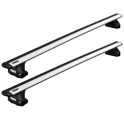 THULE Roof Rack For BMW 5-Series Gran Turismo 5-Door Hatchback 2009-2017 With Fixed Points (WINGBAR EVO)