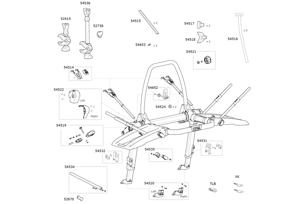 Thule Spare Parts now available