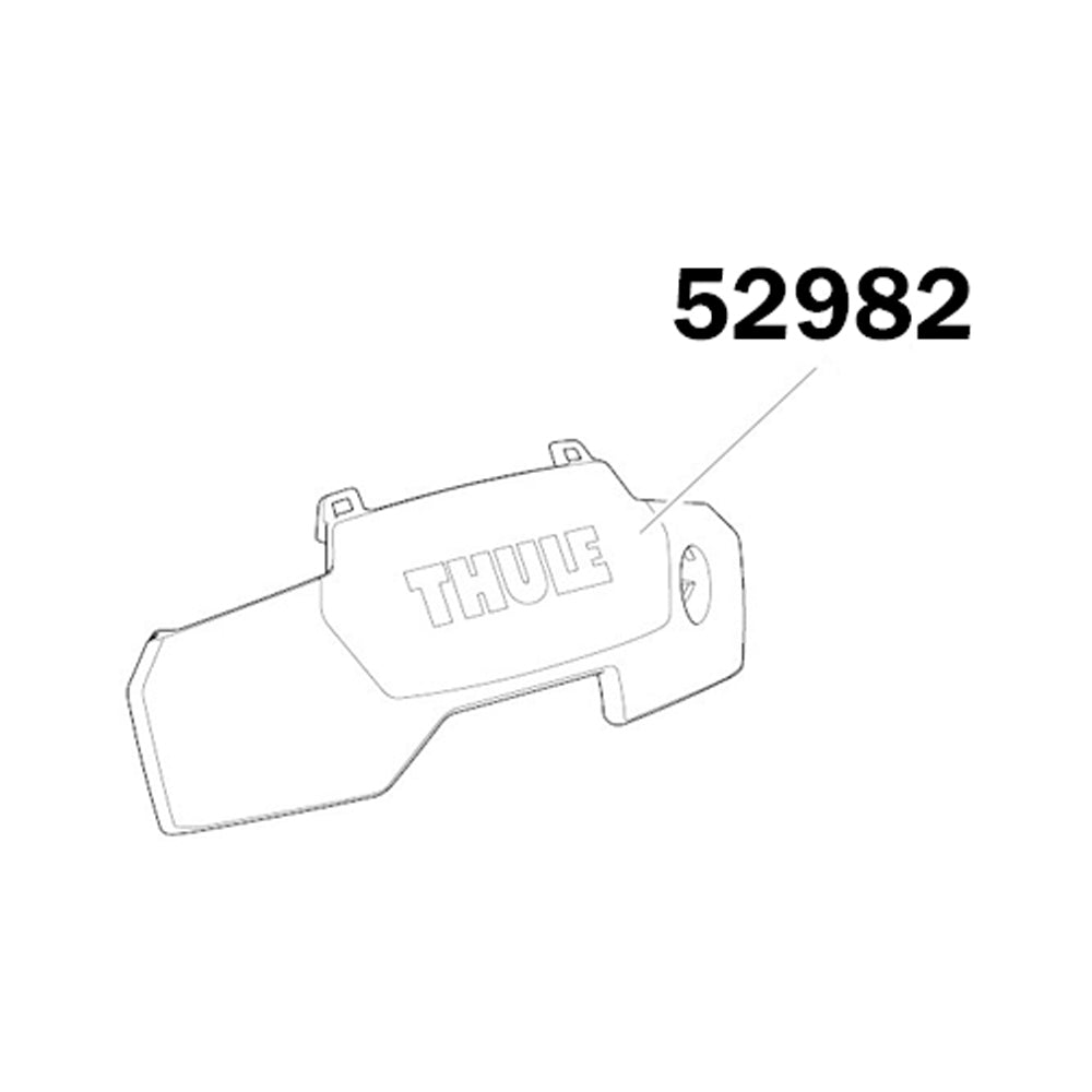 Thule 7105 Evo Clamp Front Cover Spare Part (52982)