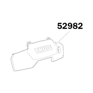 Thule 7105 Evo Clamp Front Cover (52982)