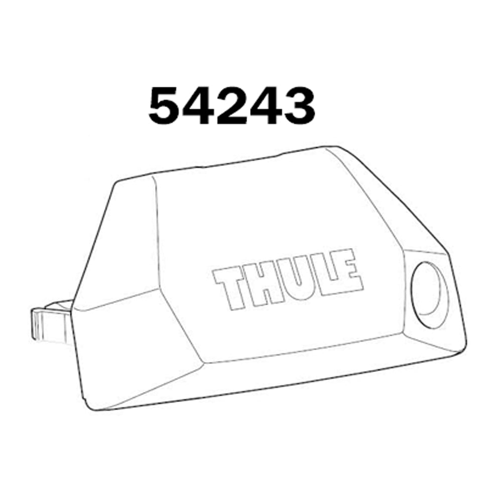 Thule 7106 Evo Flush Rail Front Cover Spare Part (54243)