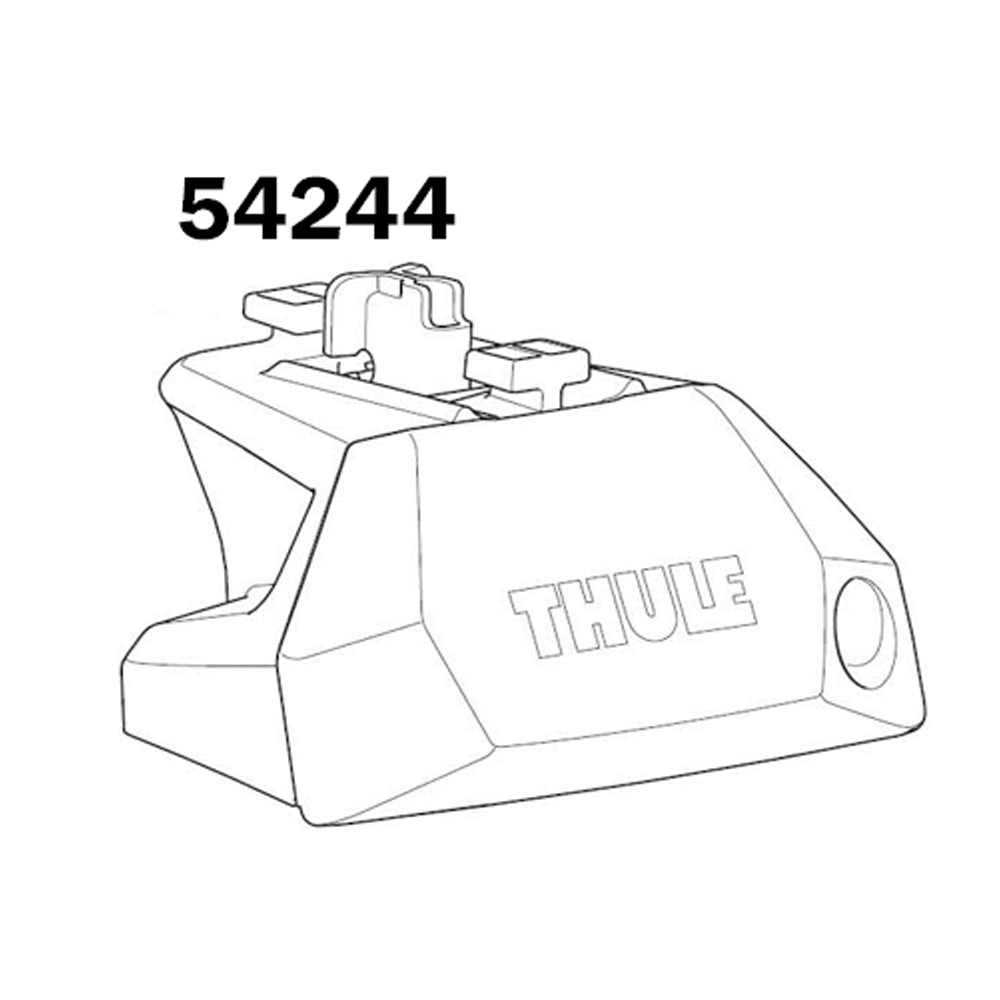 Thule 7106 Evo Flush Rail Complete Foot Spare Part (54244)