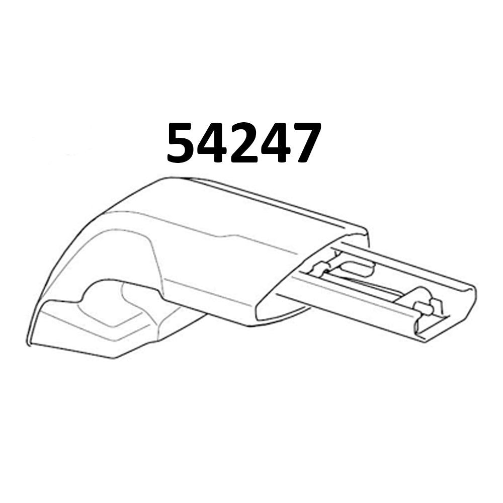 Thule 7206 Edge Flush Rail Left Foot (54247)