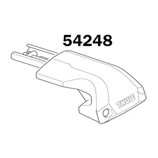 Thule 7206 Edge Flush Rail Right Foot (54248)